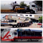บริการรับจ้างขนย้ายเครื่องจักร - ให้เช่ารถเครน ปทุมธานี เช่ารถเครนทั่วประเทศ และประเทศเพื่อนบ้าน - หลุยส์เครนแอนด์ทรานสปอร์ต