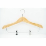 Wooden Hanger with Clip - The Koop Imex