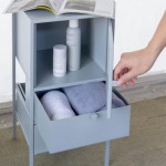 Made to order steel storage cabinet Metal shelving - Raku Furniture - Steel Furniture Factory