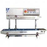 เครื่องซีลสูญญากาศสายพานแนวตั้งมีพิมพ์วันที่ FRBM-810LW - บริษัท เค.เอ็น.แพ็คกิ้ง จำกัด