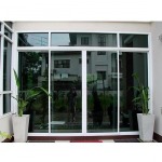 Install sliding glass Samutprakarn - Srinakarin Glass Aluminium