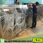 รับออกแบบ ผลิต ประตูสแตนเลสฉลุลาย ราคา - รับงานตัดเลเซอร์ ระยอง กิจธนาสตีล