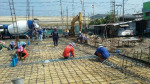 งานเทพื้นคอนกรีต - ห้างหุ้นส่วนจำกัด ทีแอนด์บี รับสร้างบ้าน 