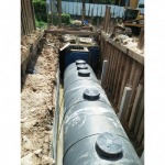 Installing the Phuket Waste Water Treatment Tank - Solid Intertech Co Ltd (Phuket Branch)