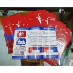 Get a brochure. - Print shop to order vinyl stickers, Watcharaporn, Ramintra Road