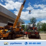 Crane Rental for Construction Projects in Phetchaburi - รถเครนให้เช่า หัวหิน ชะอำ เพชรบุรี - บุญเกิดเครน ขนส่ง