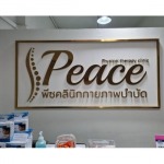 ป้ายตัวอักษรแสตนเลส - รับทำป้ายตัวอักษร กล่องไฟนีออน New TR Sign