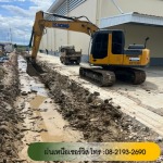 เช่ารถแบคโฮ PC135 - ให้เช่ารถแบคโฮ ฝนเหนือเซอร์วิส