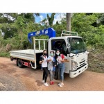 Truck mounted crane 5 tons Nakhon Pathom for sale - เครนมือสองญี่ปุ่น - สุรชัยเครน