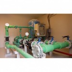Installing gas pipes in industrial plants - โรงงานผลิตท่อสไปรัล - ที ไนน์ เอ็นจิเนียริ่ง