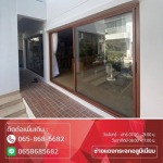 ติดตั้งบานสไลด์กั้นห้อง - ช่างแดงกระจกอลูมิเนียม รามอินทรา