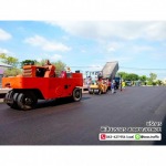 งานลูกระนาดยางมะตอย - รับเหมาลาดยางมะตอย - บอสทราฟฟิค