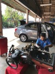 เปลี่ยนแผงคอยล์ร้อนแอร์รถ ปราจีนบุรี - Prachin Air