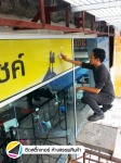ติดสติ้กเกอร์ สำนักงานบัญชี ระยอง - ร้านป้าย ระยอง - สะพานสี่ กราฟฟิค ดีไซน์