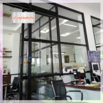 รับทำประตูกระจกหน้าร้าน เชียงใหม่ - ร้านกระจกอลูมิเนียม เชียงใหม่ - แม่โจ้อลูมิเนียม