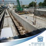 รับติดตั้งคานสะพาน กรีนไพล์  - บริษัท ปทุมธานีคอนกรีต จำกัด