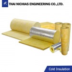 ฉนวนใยแก้ว ฉนวนกันความเย็นราคาส่ง Glass Wool - วัสดุหุ้มฉนวน ไทย นิชิอัส เอ็นจิเนียริ่ง 