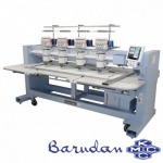 เครื่องปักหน้าเรียบ 4 หัว 9 สี/เข็ม รุ่น BEKY-Y904II 