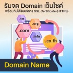 รับจด Domain เว็บไซต์ - รับทำเว็บไซต์ SEO ดันธุรกิจติด Google และ AI Search