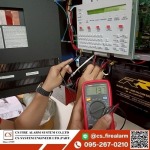 ตรวจสอบทดสอบระบบแจ้งเหตุเพลิงไหม้