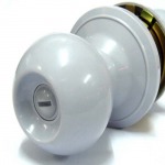 กุญแจลูกบิด PVC - Plastic Lock (AWA-6200-Grey)