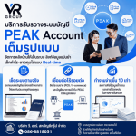 วางระบบบัญชีโปรแกรม Peak account
