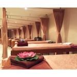ติดตั้งผ้าม่านร้านนวด - นาคา ผ้าม่านภูเก็ต