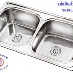 ซิงค์อ่างล้างจาน 2 หลุม ลึกพิเศษ 18 ซม. - บริษัท จงฉี (ประเทศไทย) จำกัด