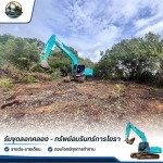 รับเหมาถางป่า เคลียร์พื้นที่ ปรับหน้าดินและเตรียมพื้นที่ - รับขุดลอกคลอง - ทรัพย์อมรินทร์การโยธา