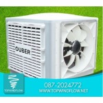 Evaporative air cooler - ติดตั้งพัดลมโรงงาน ท๊อปวินด์โฟลว์ เอ็นจิเนียริ่ง