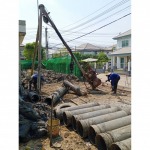 เสาเข็มเจาะ นนทบุรี - เสาเข็มไมโครไพล์ เสาเข็มเจาะ นนทบุรี ทวีชัย