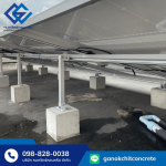 ตอม่อโซล่าเซลล์ - โรงงานผลิตคอนกรีต ปทุมธานี - กนกจิตร์คอนกรีต