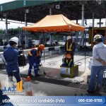 ปรับระดับพื้นคอนกรีต โรงงานชลบุรี - รับซ่อมพื้นทรุด - เจ.เอ.ที. กราวด์ เอกซ์เพิร์ท