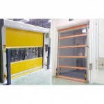 ประตู high speed door - ม่านริ้วพลาสติกใสและประตูเลื่อนอัตโนมัติ