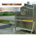 รับออกแบบติดตั้งประตูรั้วสแตนเลสดัด 