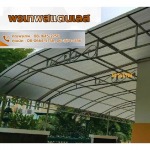 โครงหลังคา-กันสาด ปทุมธานี - ร้านรับทำประตูสแตนเลส ปทุมธานี