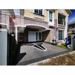 งาน พื้นเนเจอร์ไวท์ พระราม2 - งานพื้นทรายล้าง - Luxstone พระราม2