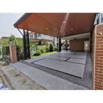 งานทรายล้างโรงรถโมเดิร์น - งานพื้นทรายล้าง - Luxstone พระราม2