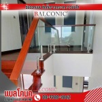 รับออกแบบราวกันตกบันไดฝังพื้น