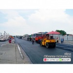 งานเทยางมะตอยพื้นถนน - รับเหมาลาดยางมะตอย - บอสทราฟฟิค