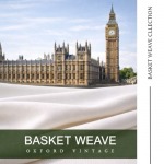 BASKET WEAVE CLLECTION จำหน่ายผ้าคอตตอนและโพลีเอสเตอร์ ตัดเสื้อเชิ้ต