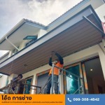 ต่อเติมโครงหลังคา - รับทำโครงหลังคาเหล็กภูเก็ต ช่างโอ๊ต