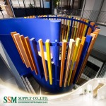 บันไดเหล็กสั่งทำพิเศษตกแต่งภายใน (Custom Steel StairInterior design)