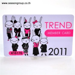 บัตรพลาสติก/บัตรสมาชิก/เมมเบอร์การ์ด