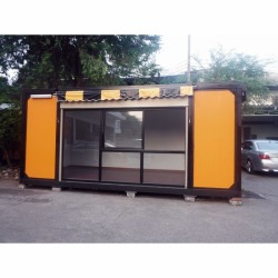 Make a shop from the container.