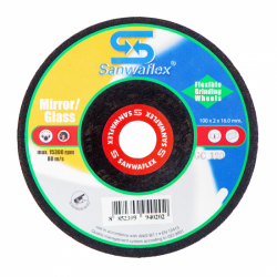 Grinding wheel for glass