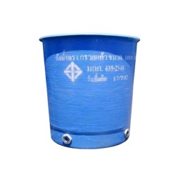 ถังเก็บน้ำบนดินทรงแก้ว fiber glas