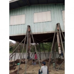 รับเหมายกบ้าน 