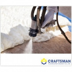 ระบบฉนวนกันความร้อน PU Foam หลังคา และผนัง