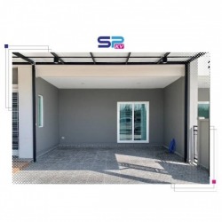 รับต่อเติมโรงรถ ทำหลังคากันสาด ราคาถูก